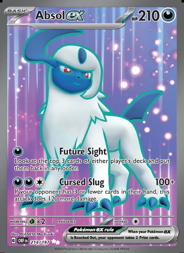 Absol ex — Obsidian Flames #214