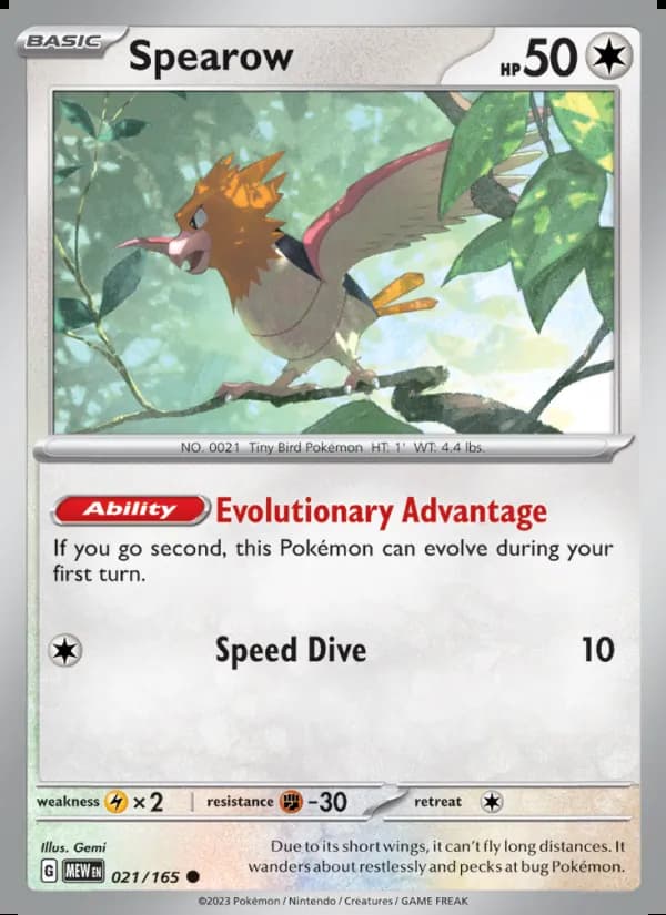 Spearow — 151 #021
