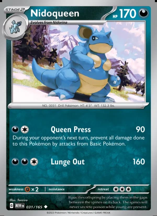 Nidoqueen — 151 #031