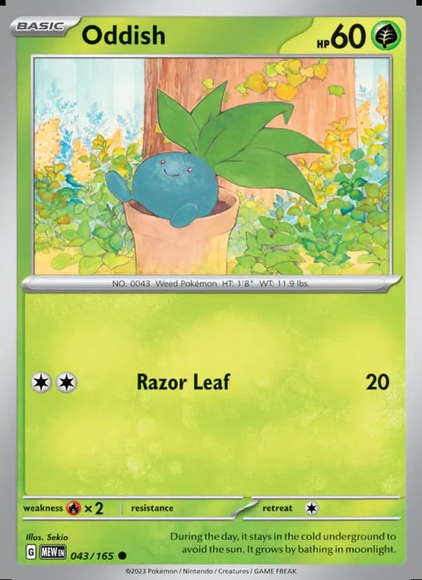 Oddish — 151 #043