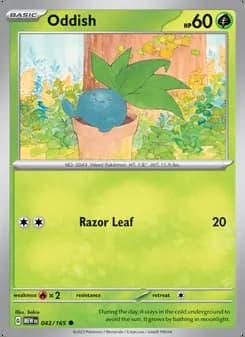 Oddish — 151 #043