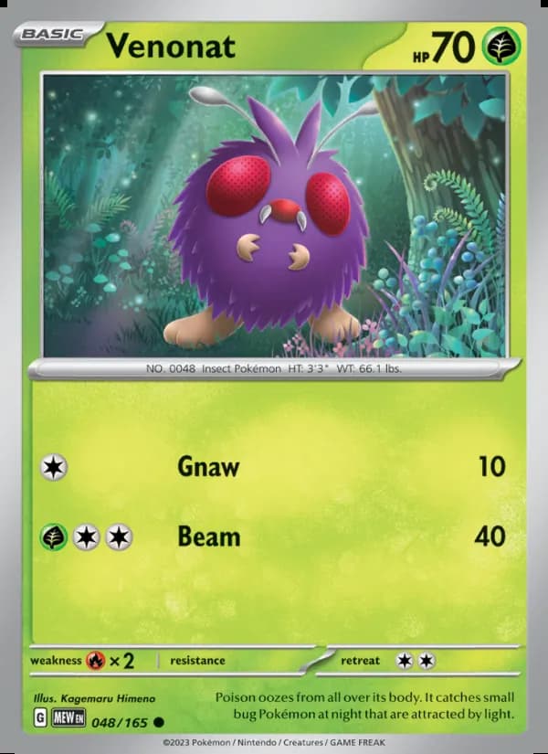 Venonat — 151 #048