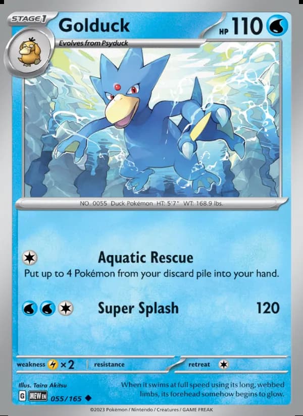 Golduck — 151 #055