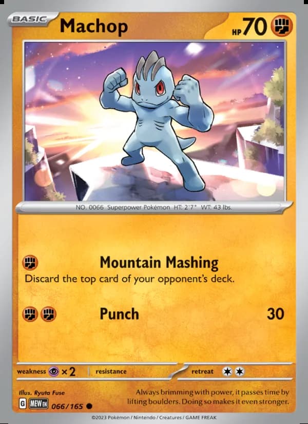 Machop — 151 #066