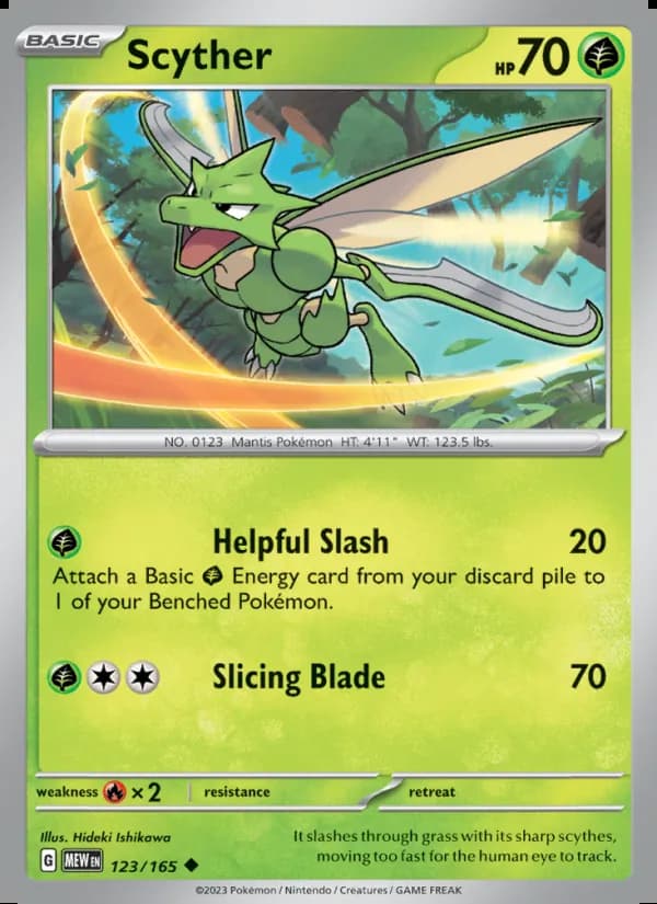 Scyther — 151 #123