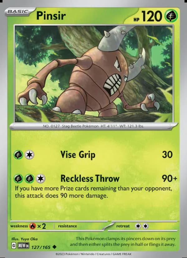 Pinsir — 151 #127