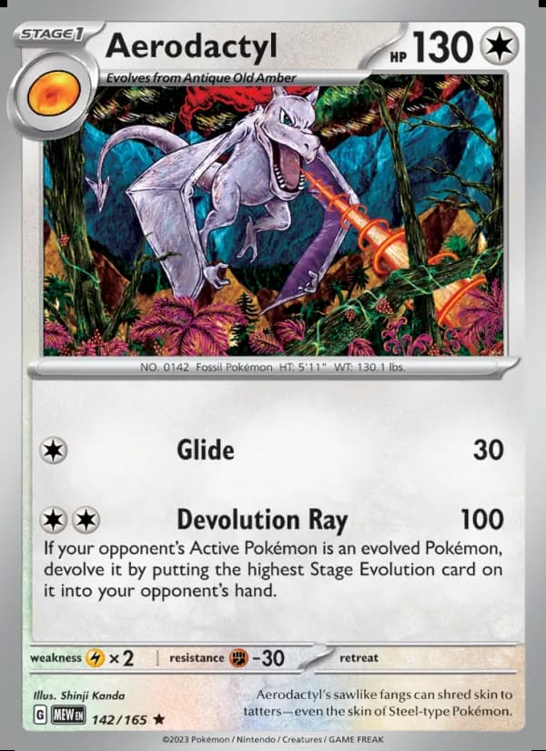 Aerodactyl — 151 #142