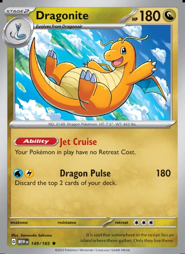Dragonite — 151 #149