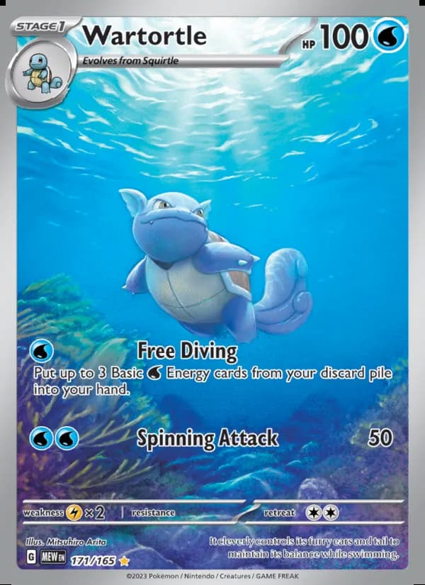 Wartortle — 151 #171