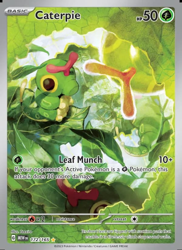 Caterpie — 151 #172