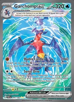 Garchomp ex — Paradox Rift #245