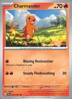 Charmander — Paldean Fates #007