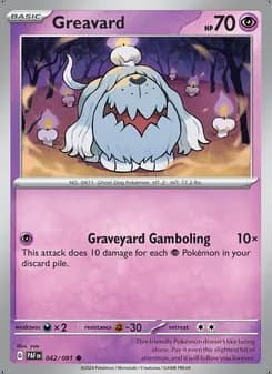Greavard — Paldean Fates #042