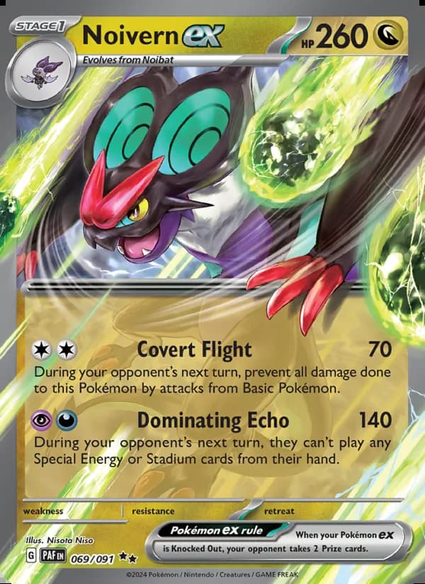 Noivern ex — Destinos de Paldea #069
