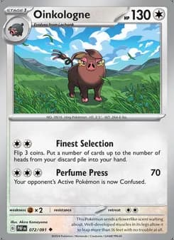 Oinkologne — Paldean Fates #072