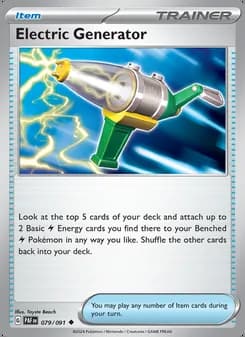 Electric Generator — Paldean Fates #079