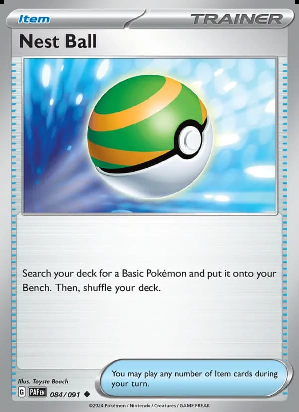 Nest Ball — Paldean Fates #084
