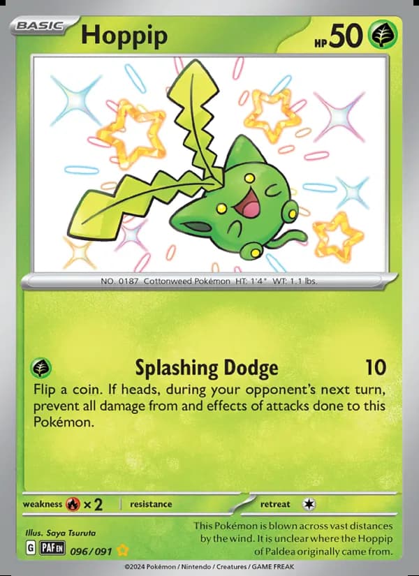 Hoppip — Destinos de Paldea #096