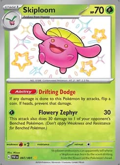 Skiploom — Paldean Fates #097