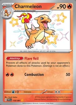 Charmeleon — Paldean Fates #110