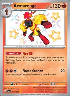 Armarouge — Paldean Fates #115