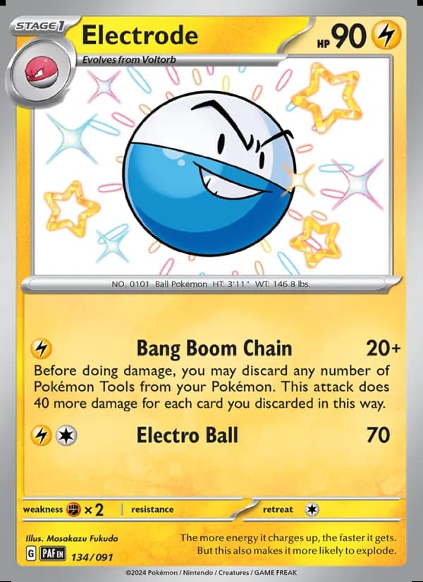Electrode — Destinos de Paldea #134