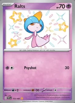 Ralts — Paldean Fates #153