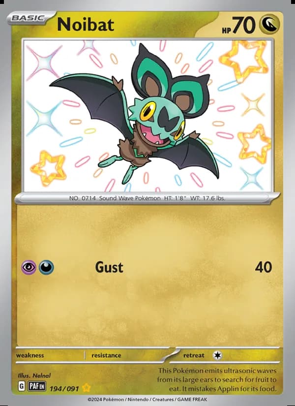 Noibat — Destinos de Paldea #194