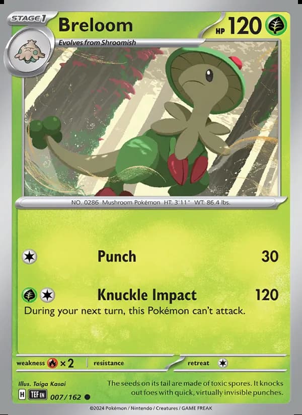 Breloom — Temporal Forces #007