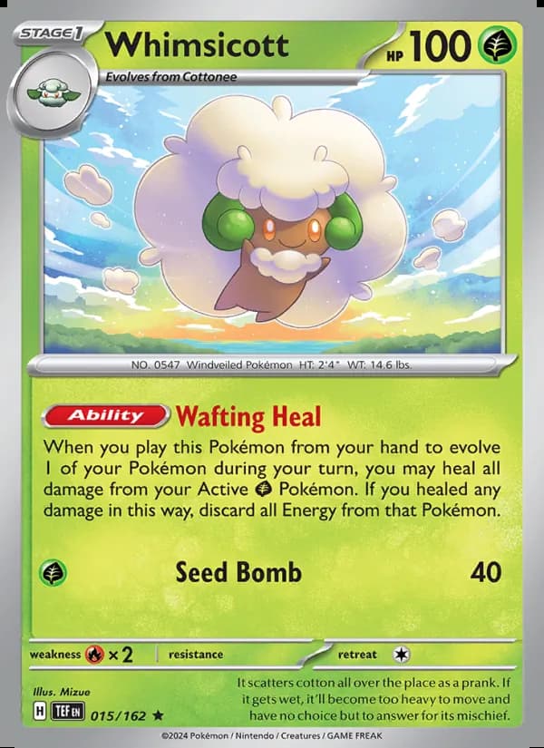 Whimsicott — Temporal Forces #015