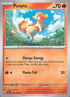 Ponyta — Temporal Forces #026