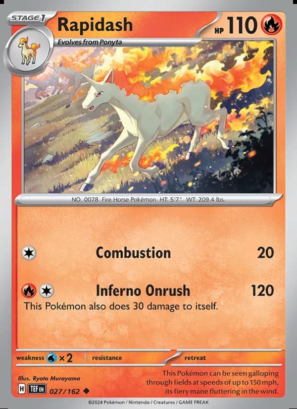 Rapidash — Temporal Forces #027
