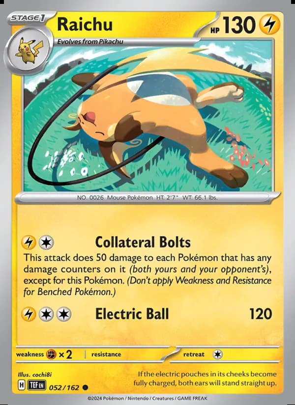 Raichu — Temporal Forces #052
