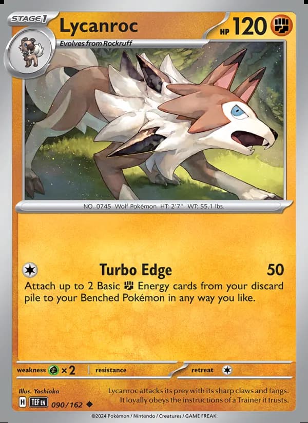 Lycanroc — Temporal Forces #090