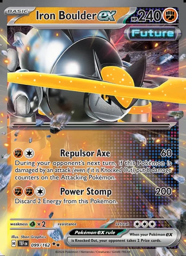 Iron Boulder ex — Temporal Forces #099