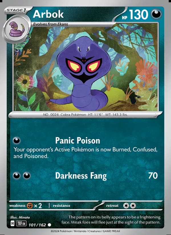 Arbok — Temporal Forces #101