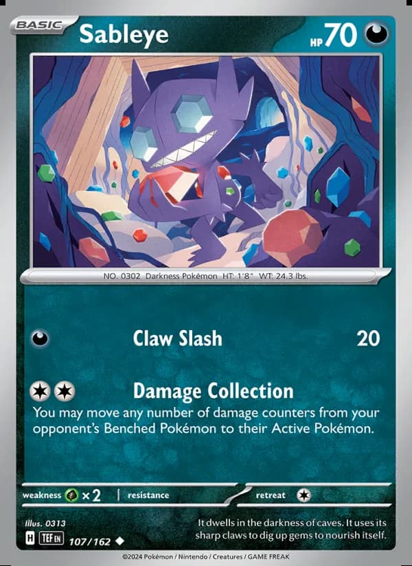 Sableye — Temporal Forces #107
