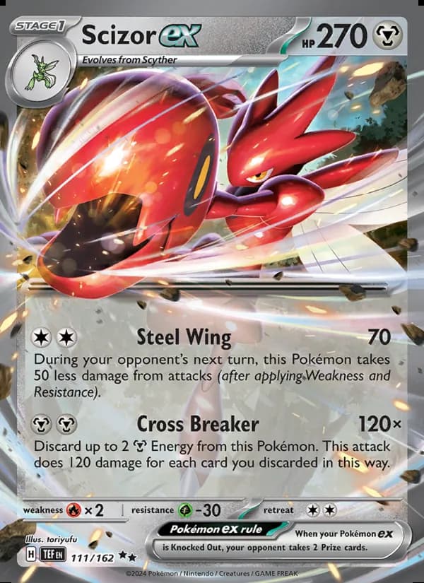 Scizor ex — Temporal Forces #111