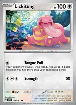 Lickitung — Temporal Forces #124