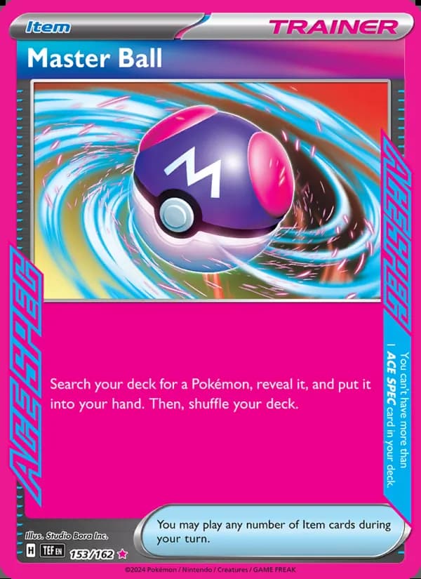 Master Ball — Temporal Forces #153