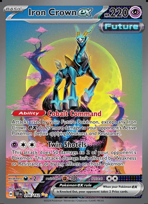 Iron Crown ex — Temporal Forces #206