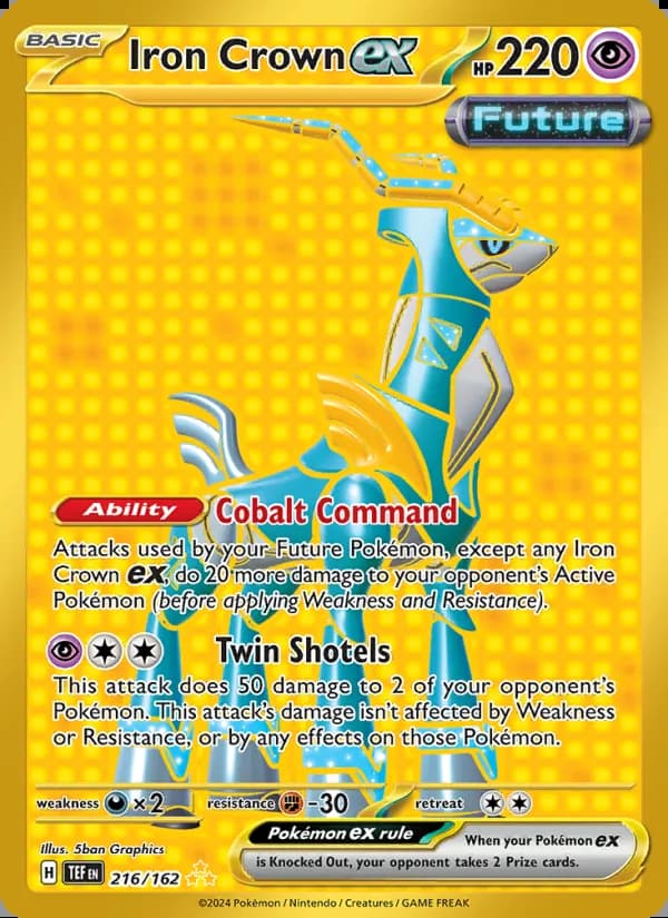 Iron Crown ex — Temporal Forces #216