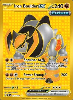 Iron Boulder ex — Temporal Forces #217