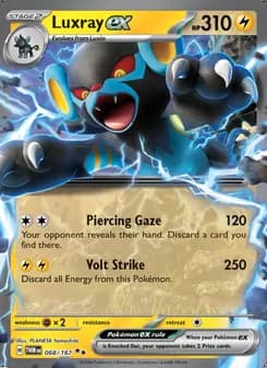 Luxray ex — Twilight Masquerade #068