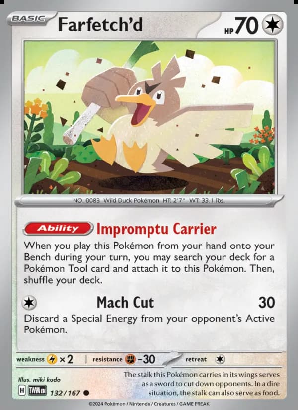 Farfetch'd — Mascarada Crepuscular #132