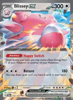 Blissey ex — Twilight Masquerade #134