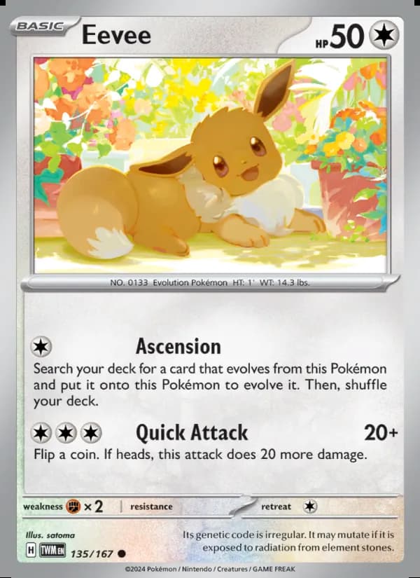 Eevee — Twilight Masquerade #135