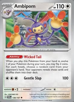 Ambipom — Twilight Masquerade #138