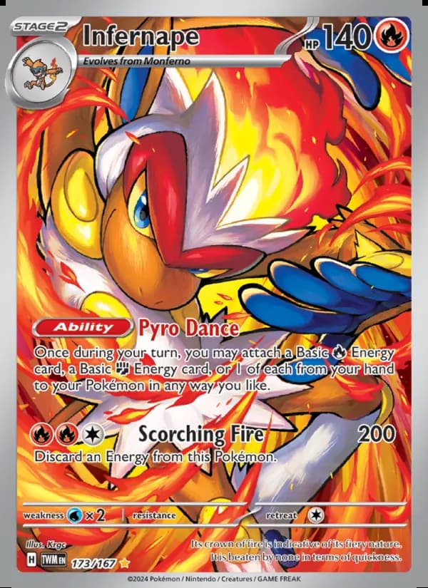Infernape — Twilight Masquerade #173