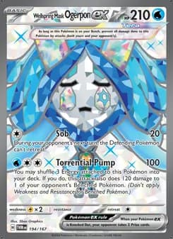 Wellspring Mask Ogerpon ex — Twilight Masquerade #194